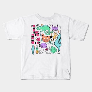 Jungle Critters Kids T-Shirt